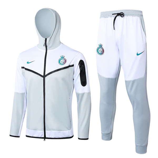 Conjuto de frio Nike Tech Fleece - Branco