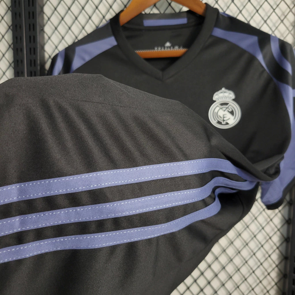 Camisa Retrô Real Madrid Adidas III Third 2016/17 Preto