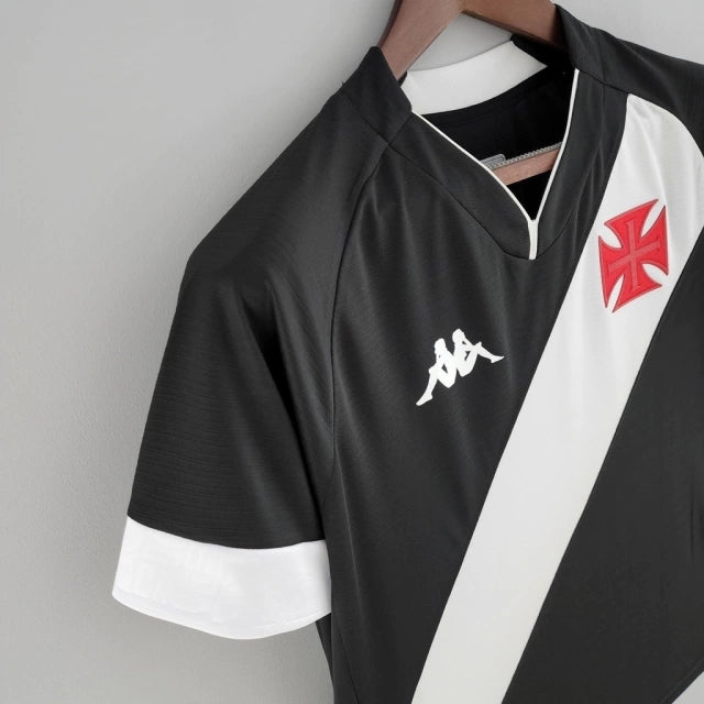 Camisa Vasco I Home Kappa 2022/23 Masculino Preto