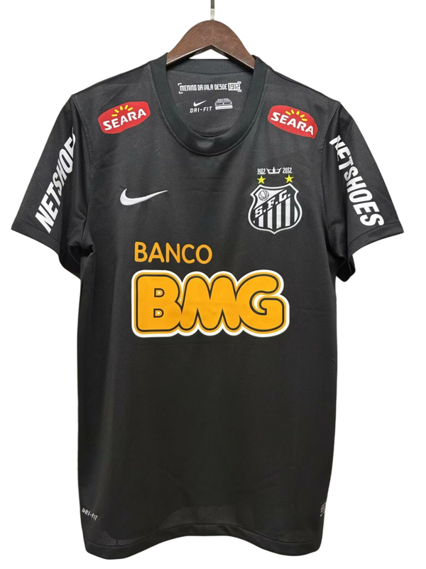 Camisa Santos Nike 2012/13 Masculina Torcedor - Preta