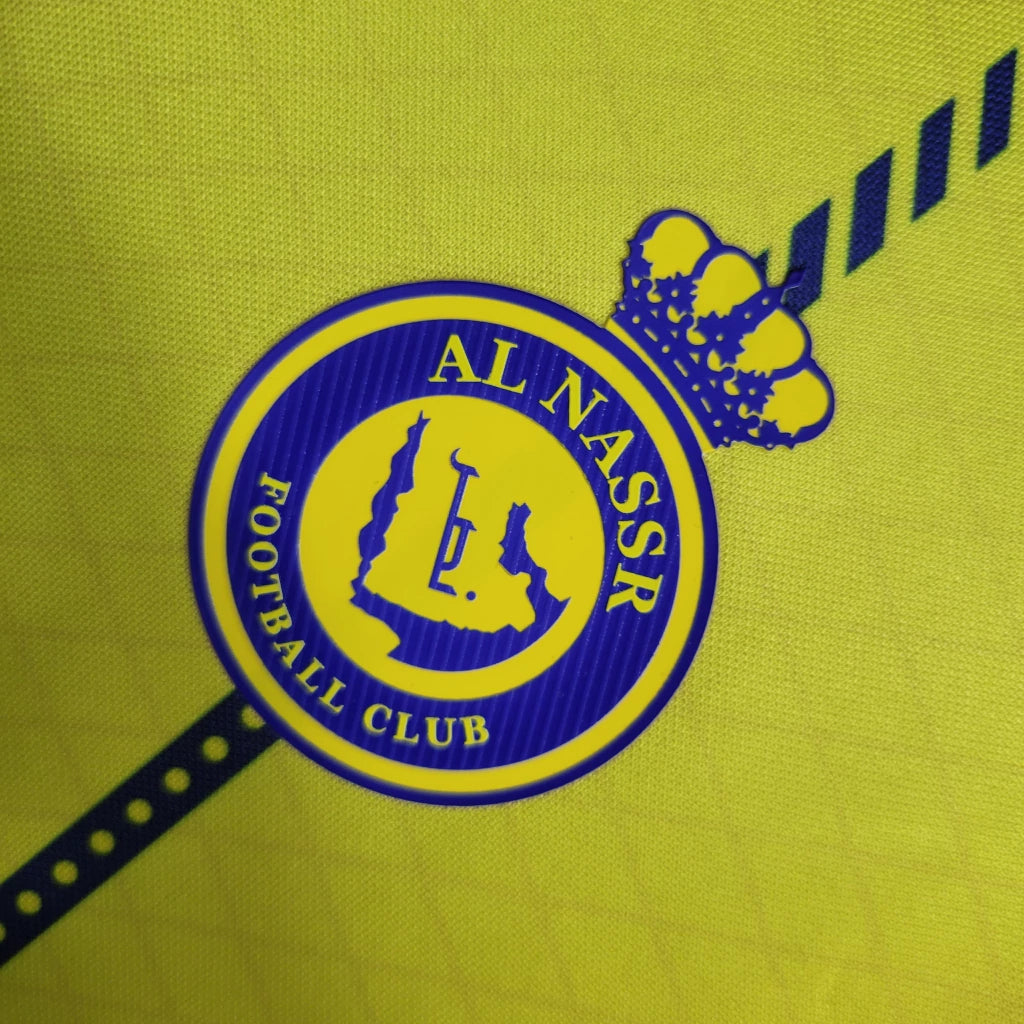 Camisa Al-Nassr I Home Adidas Torcedor 2024/25 Masculino Amarelo