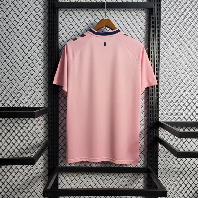 Camisa Everton II Hummel 22/23 Torcedor Rosa