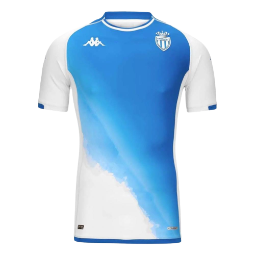 Camisa Monaco III Third 2023/24 Kappa Masculino Torcedor Azul e Branco