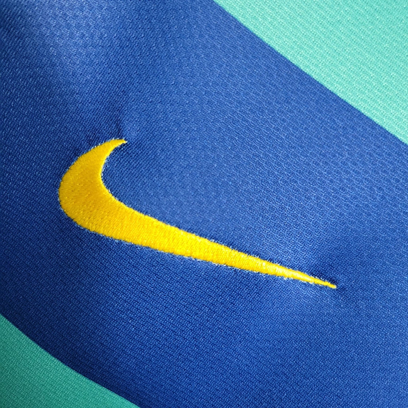 Camisa Barcelona Retrô II 10/11 Nike Masculina Verde