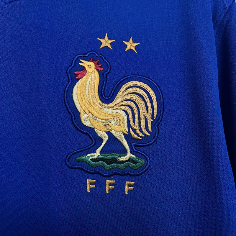Camisa Seleção França I Nike Torcedor 2024/25 Masculino Azul
