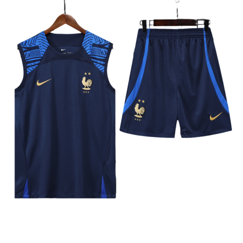 Conjunto Regata França 22/23 Nike - Azul