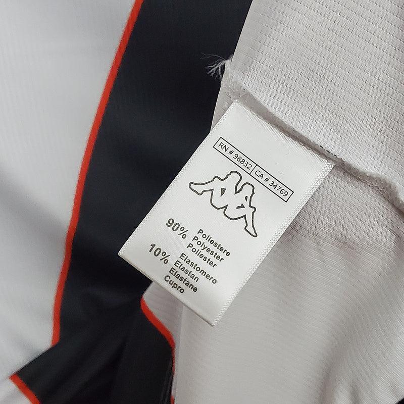 Camisa Kappa- Vasco Away Retro 2000/01- Branco