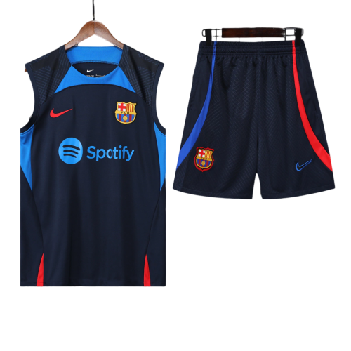 Conjunto Regata Barcelona Training 2022/23 Nike - Azul Royal