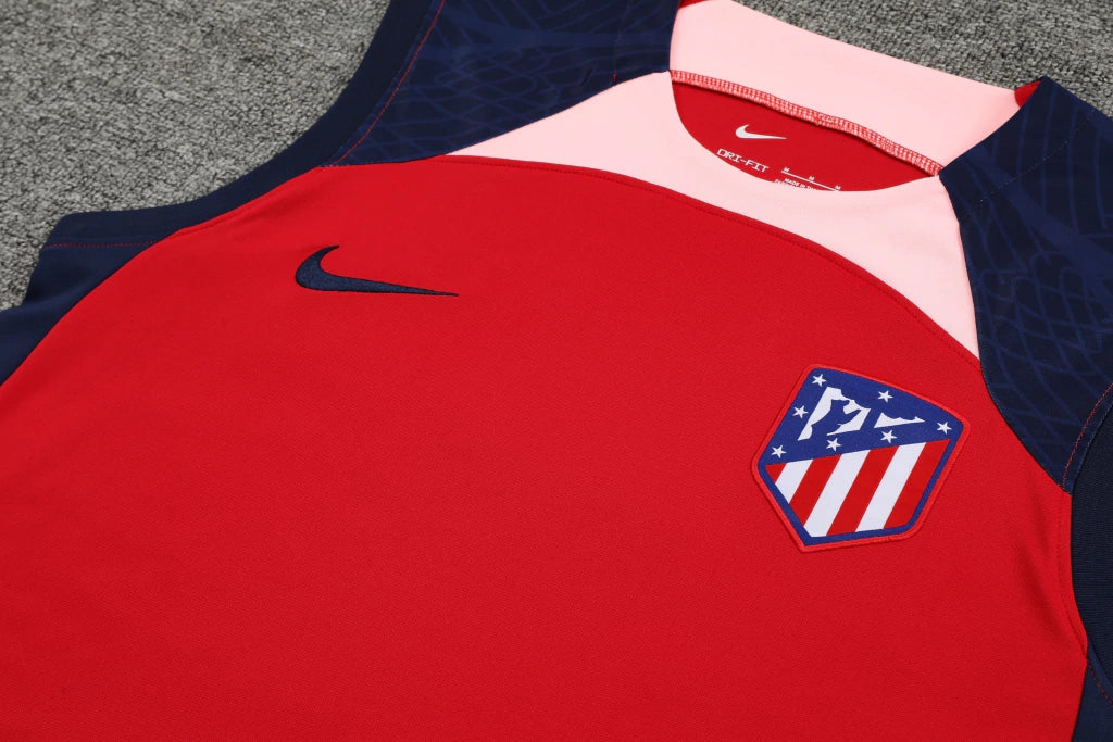 Conjunto Regata Atlético de Madrid Training 2023/24 Nike - Vermelho