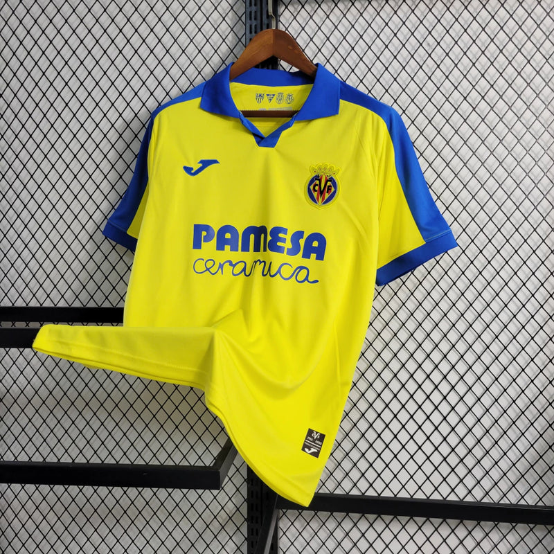 Camisa Villarreal Centenário - 23/24 Torcedor Masculino Amarelo
