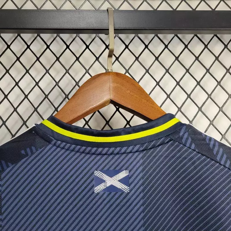 Camisa Escócia I Home Adidas Torcedor 2024/25 Azul Marinho