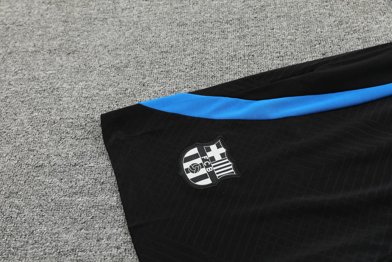 Conjunto Regata Barcelona 22/23 Nike - Branco + Azul