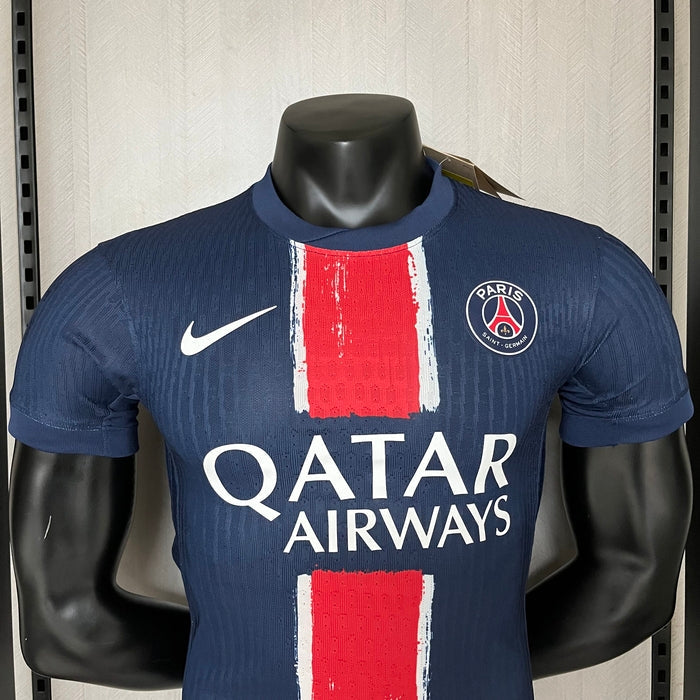 Camisa París Saint Germain I Home 2024/25 Jogador Masculino Azul Marinho