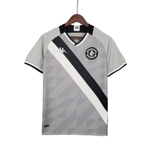 Camisa Kappa- Vasco 2021/22- CInza