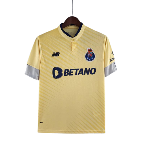 Camisa Porto Away New Balance 2022/23 Masculino Amarelo