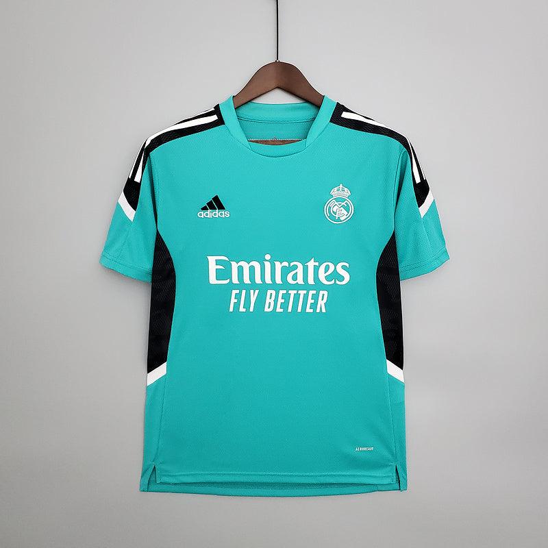 Camisa Real Madrid 2021/22 treino -Adidas - verde