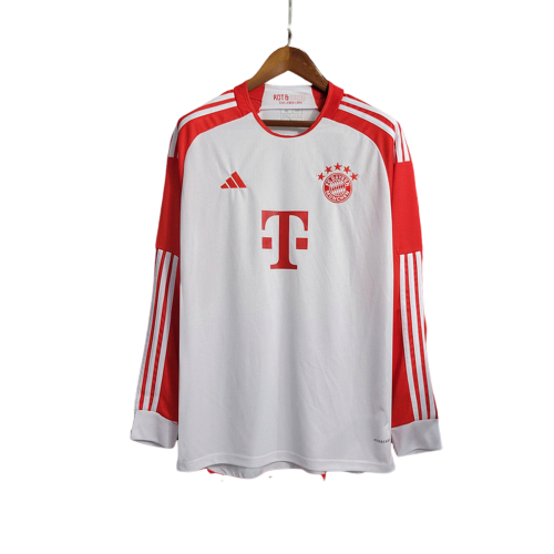 Camisa Bayern de Munique I Home 2023/24 Adidas Masculina - Vermelho