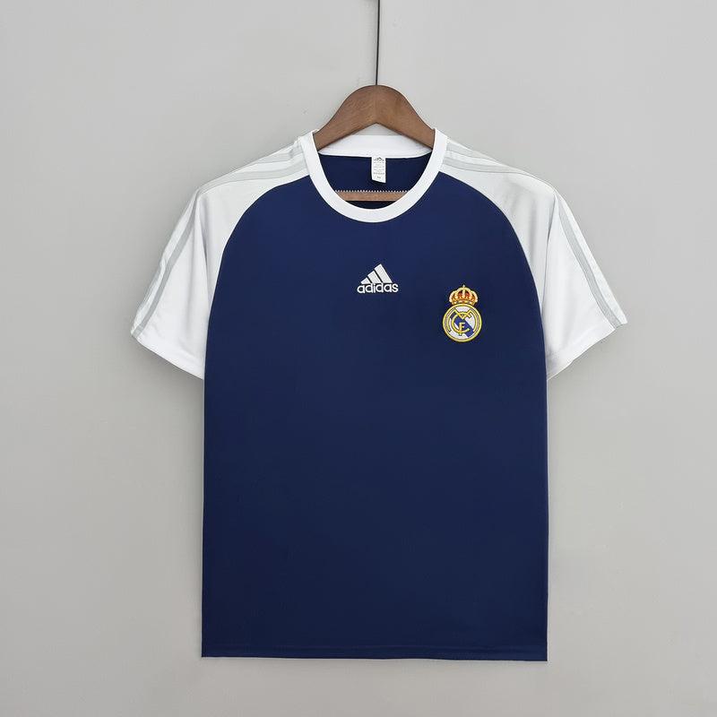 Camisa Real Madrid 22/23 treino -Adidas - azul e branco