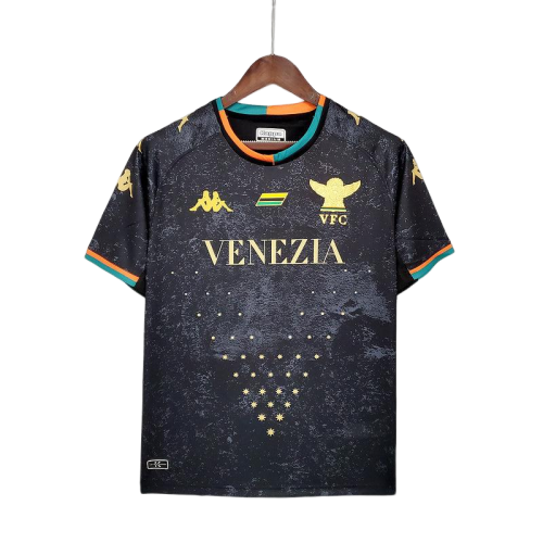 Camisa Venezia Home Kappa 2021/22 Masculina Preta