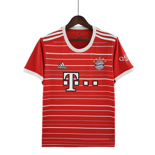 Camisa Bayern de Munique I Home 2022/23 Adidas Masculina - Vermelha