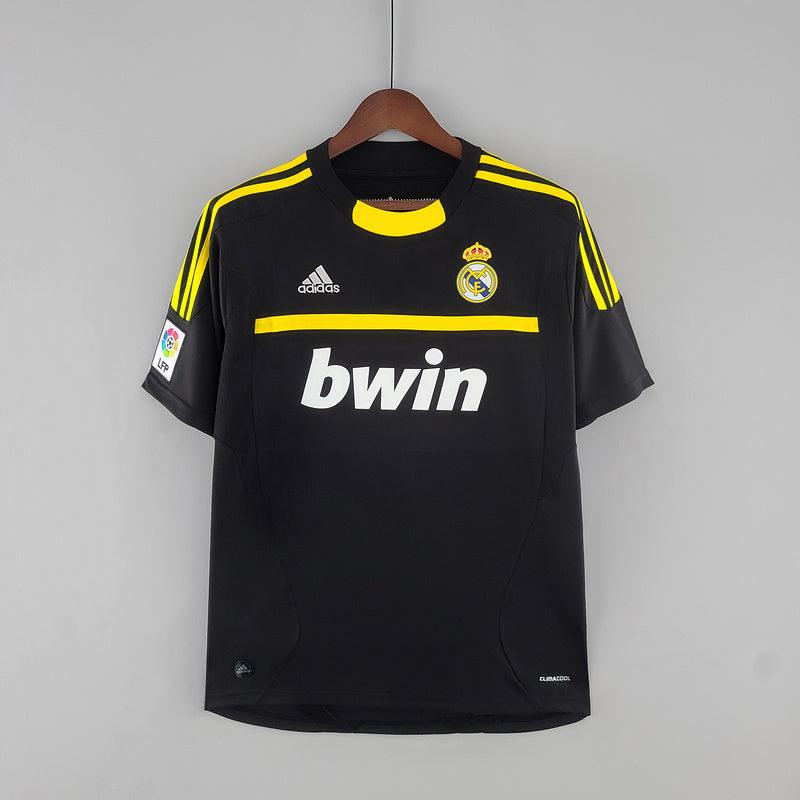 Camisa Real Madrid Goleiro 2011/12 Adidas Retrô - Preta