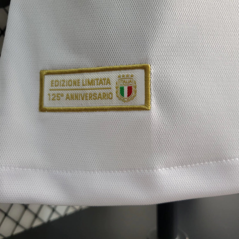 Camisa Seleção Itália Adidas 125 anos 23/24 Jogador - Masculino Branca