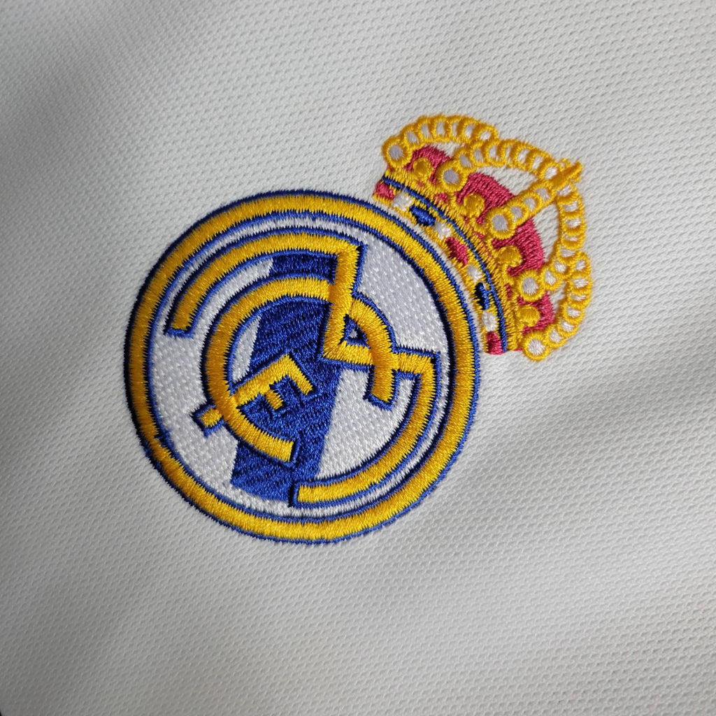 Camisa Real Madrid I Home 2023/24 Adidas Torcedor Masculino Branco