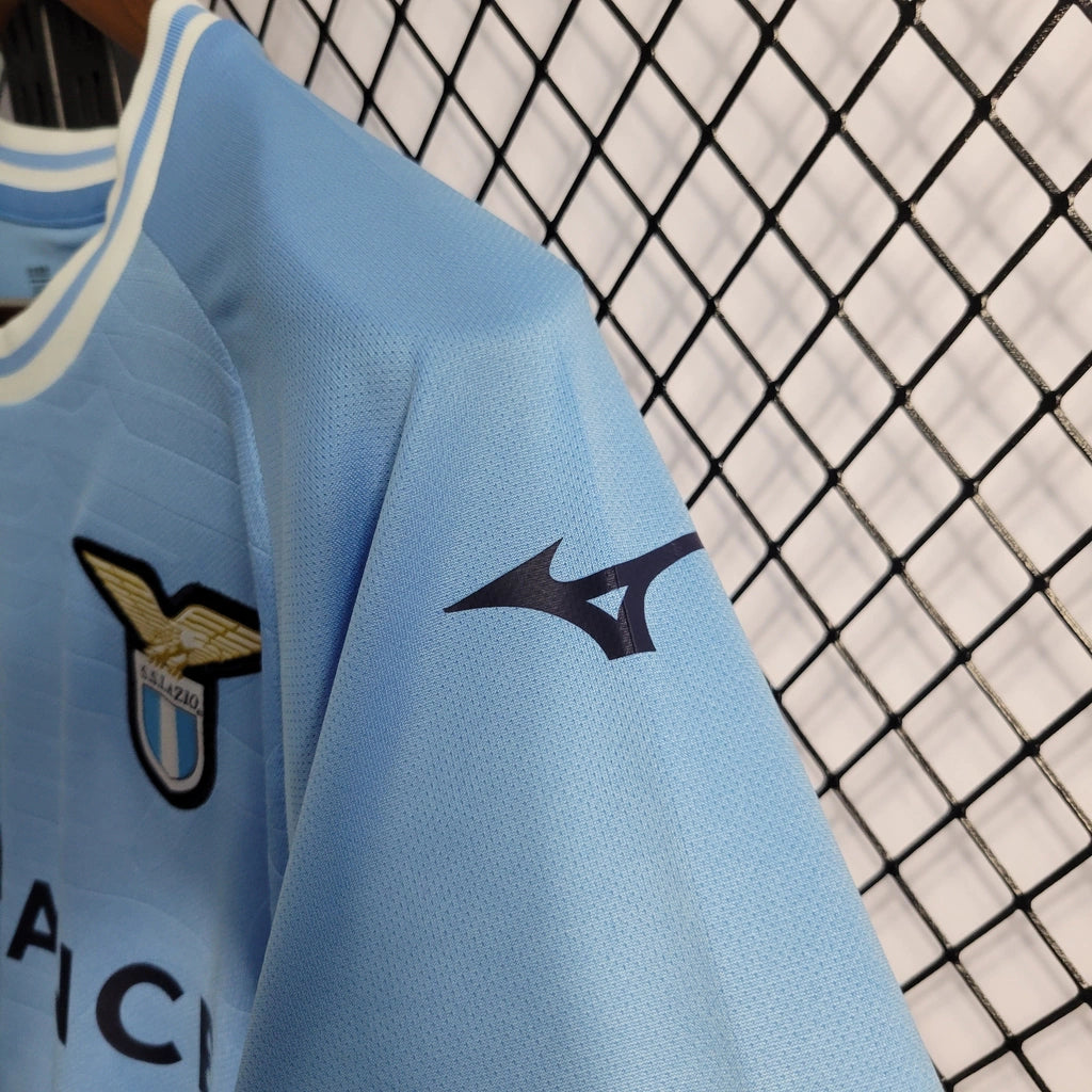 Camisa Lazio I Home Mizuno Torcedor 22/23 Masculino Azul