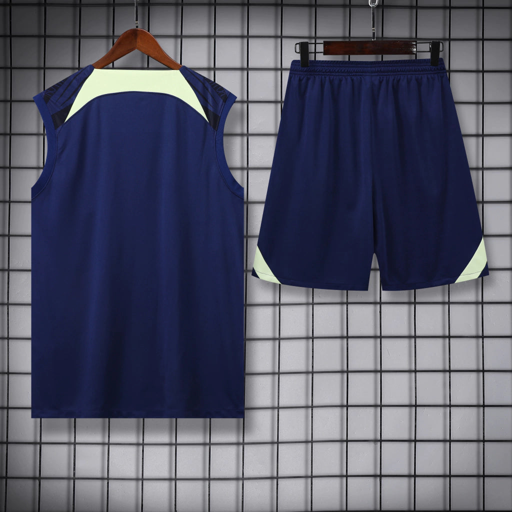 Conjunto Regata Brasil 22/23 Nike - Azul