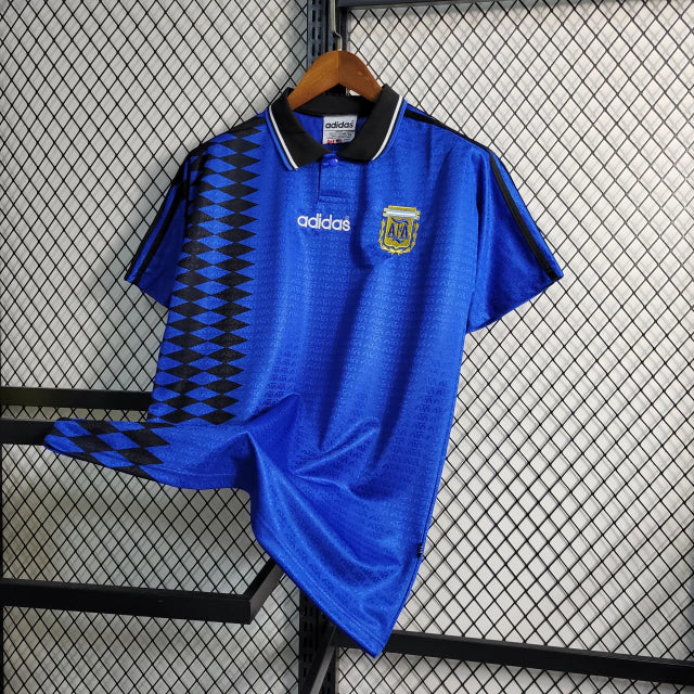 Camisa Retrô Argentina Especial Adidas 1994/95 Masculina Azul Marinho