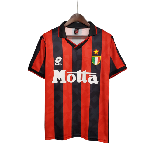 Camisa I Adidas Milan 93/94 - Retrô- Vermelho