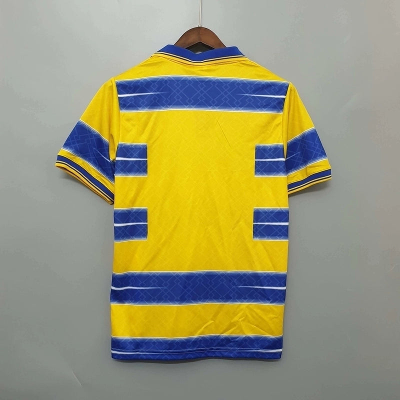 Camisa Retrô Parma lotto 1998/99 Masculino Amarelo e Azul