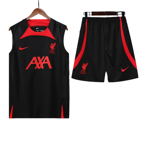 Conjunto Regata Liverpool Training 2022/23 Nike - Preto