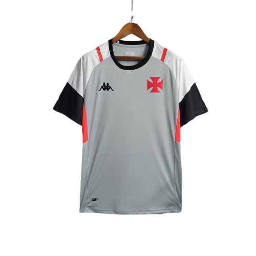 Camisa Vasco Da Gama Treino Kappa 2023/24- Cinza