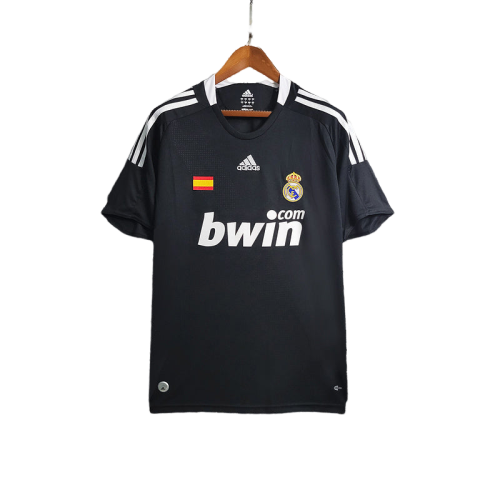 Camisa Retrô Real Madrid III Third Adidas 2008/09 Masculino Preto