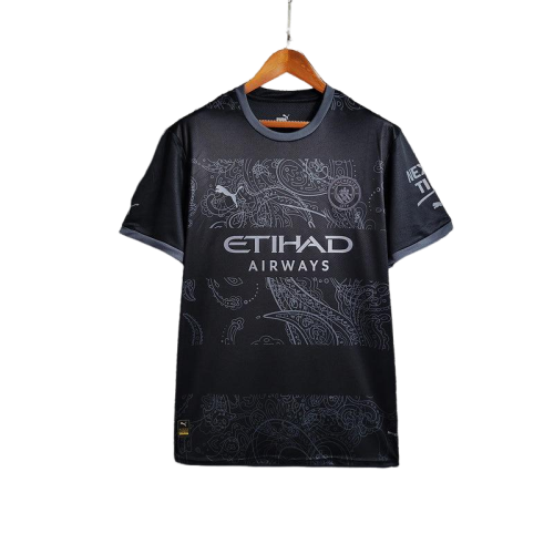 Camisa Manchester City edição especial Puma Torcedor 2023/24 Masculino Preta