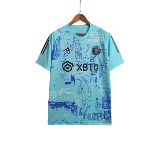 Camisa Miami Treino Adidas Torcedor 2023/24 Azul