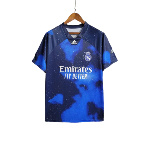 Camisa Real Madrid Especial 2018/19 Adidas Retrô - Azul Galáxia