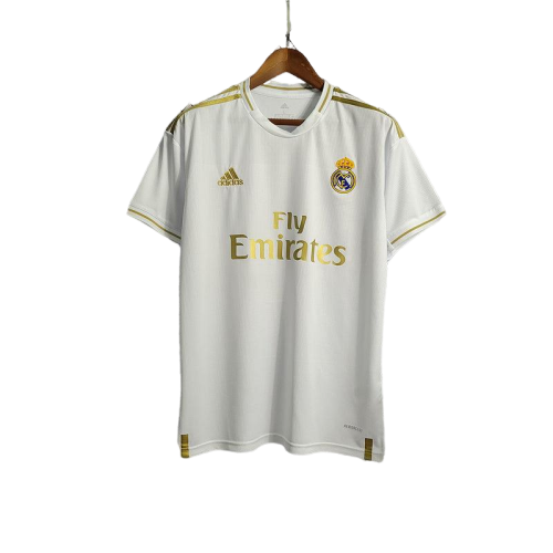 Camisa Real Madrid 2019/20 Adidas Retrô - Branca