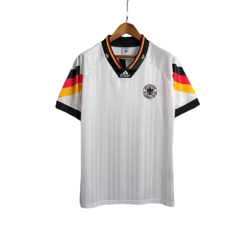 Camisa Alemanha Away Adidas 1992/93 Retrô- Branco