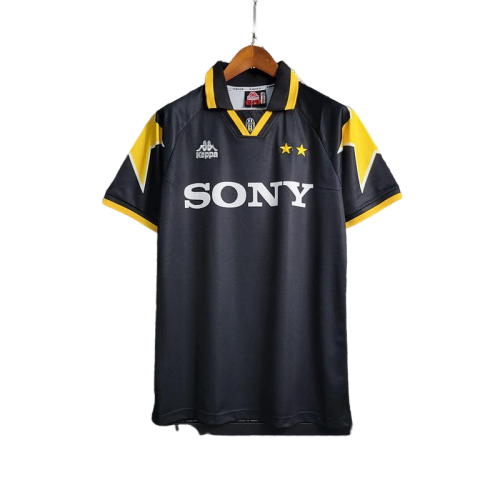 Camisa Juventus Home Adidas 1995/987 Retrô- Preto