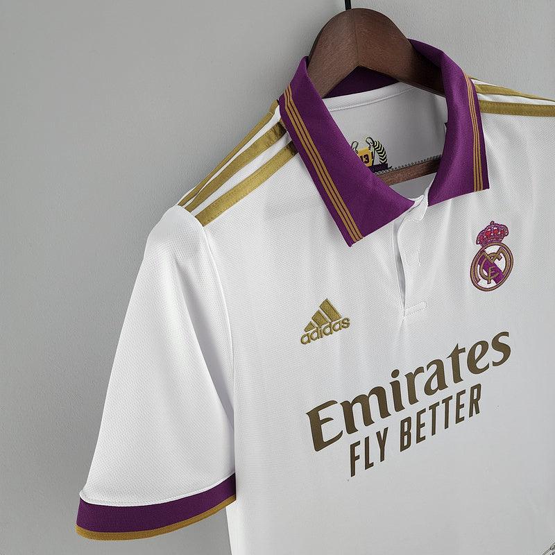 Camisa Real Madrid Polo 21/22 - Edição Especial - Adidas Branca