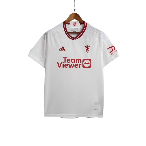 Camisa Manchester United Away Adidas 2023/24 edição especial- Branco