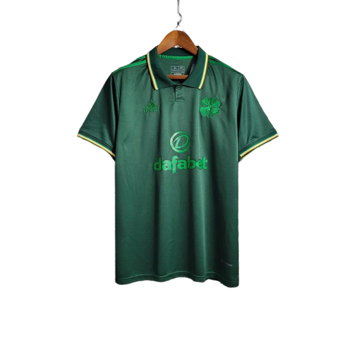 Camisa Celtic Adidas Polo Torcedor 2023/24 Masculino Verde