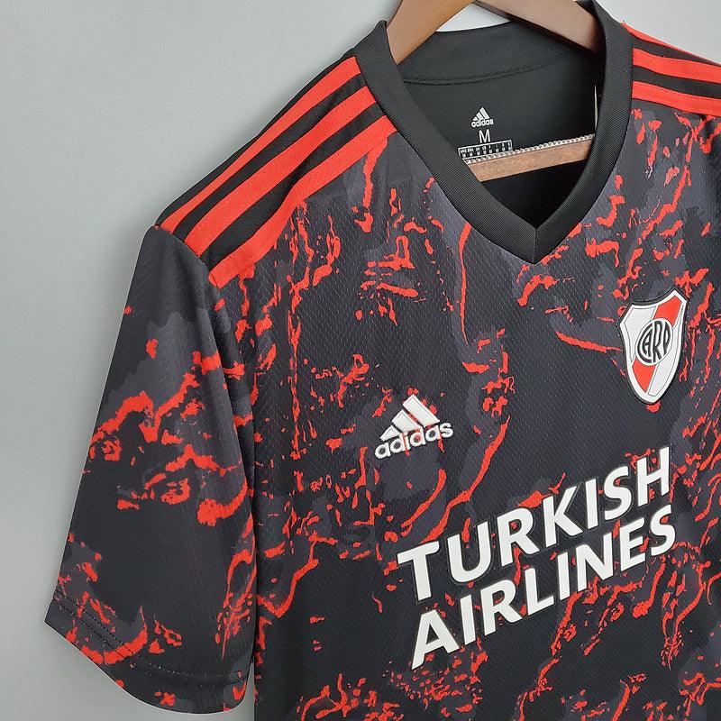 camisa Adidas - River Plate Away 2021/22- preto