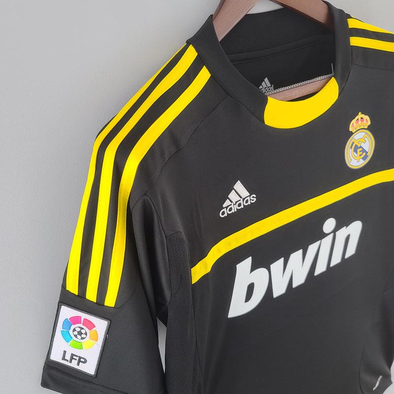 Camisa Real Madrid Goleiro 2011/12 Adidas Retrô - Preta