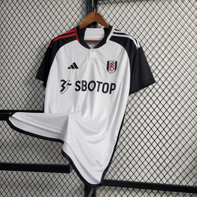 Camisa Fulham I Home Adidas Torcedor 2023/24 Masculino Branco