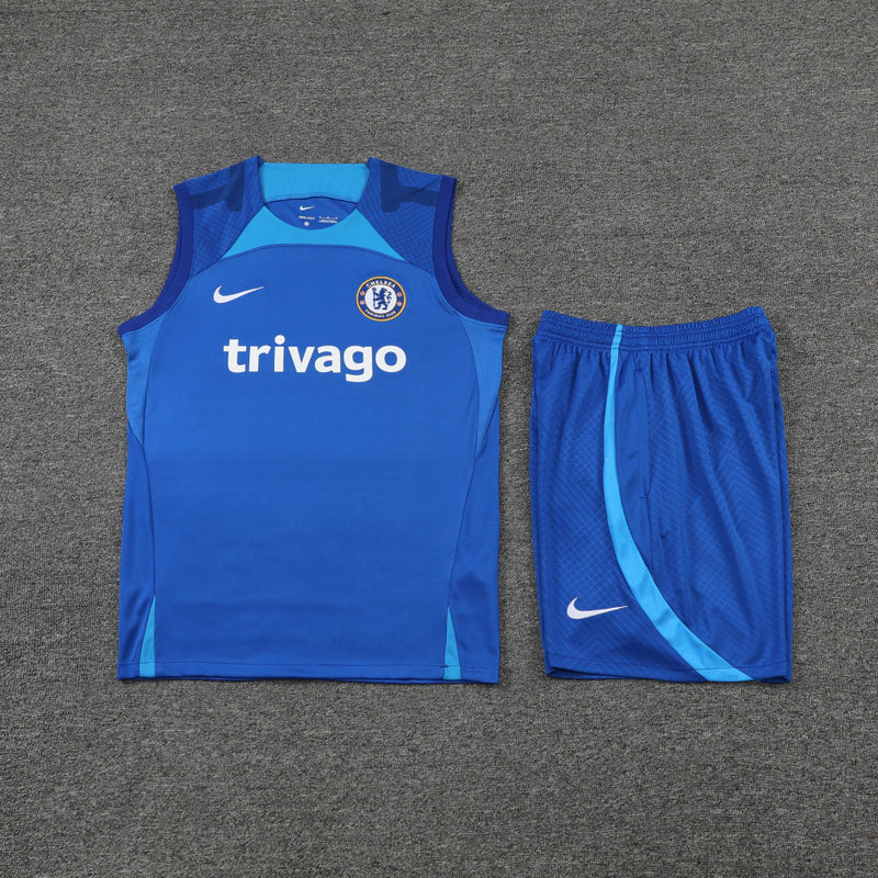 Conjunto Regata Chelsea Training 22/23 Nike - Azul