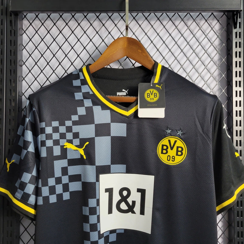Camisa Borussia Dortmund II Puma Torcedor 2022/23 Masculino Preto