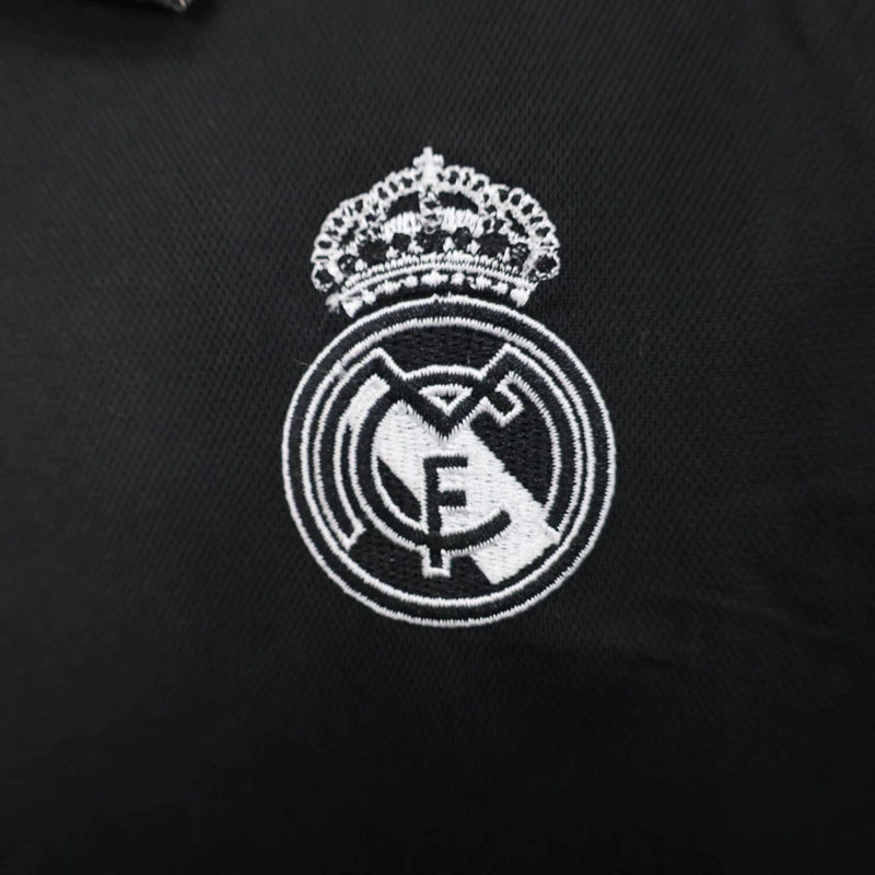 Camisa Polo Real Madrid - 23/24 Preto